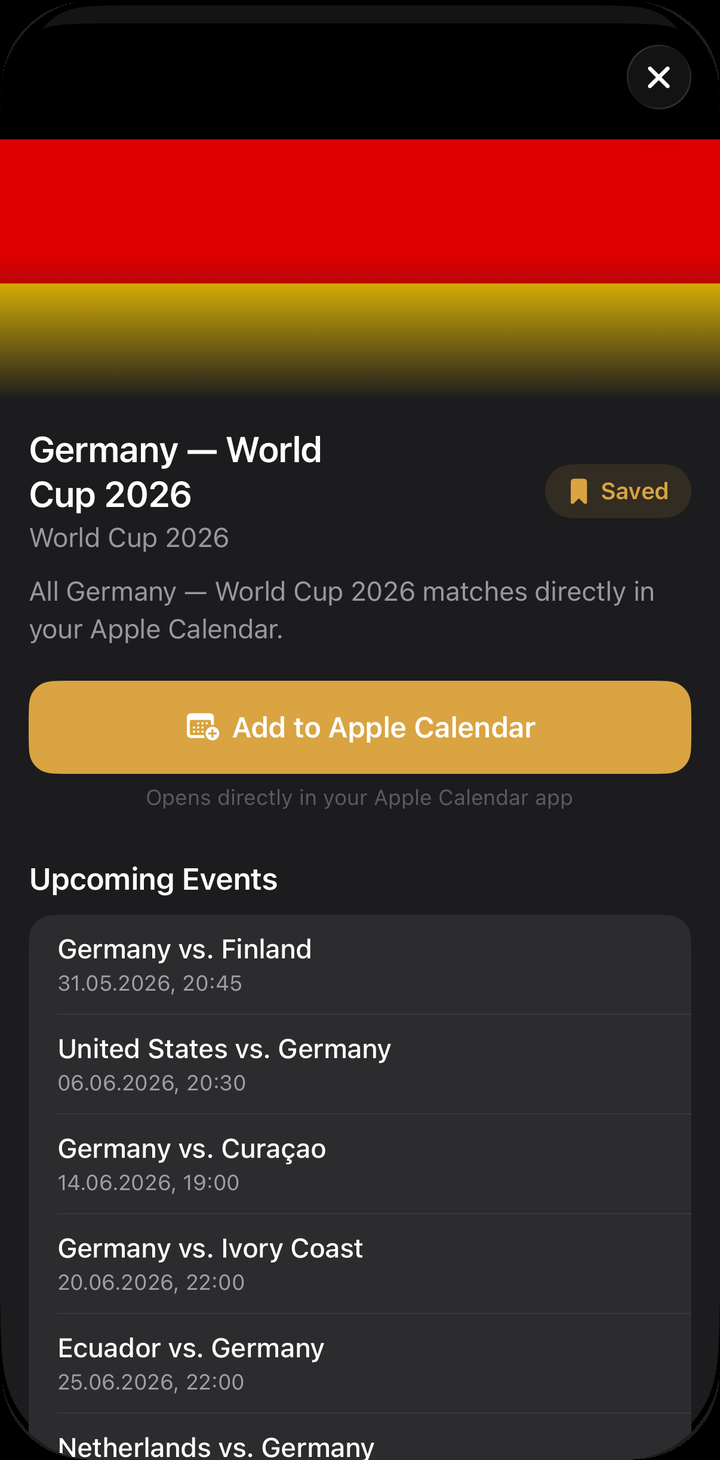 Calendar72 — My Calendars